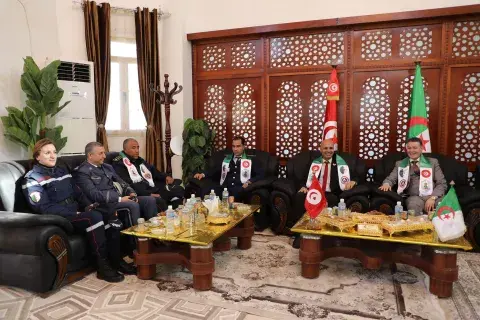 حماية مدنية: اجتماع اللجنة الثنائية المشتركة الجزائرية-تونسية بولاية الوادي