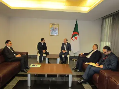 شايب يستقبل سفير الجمهورية التونسية بالجزائر