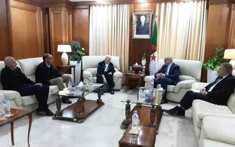 كاتب الدولة لدى وزير الطاقة المكلف بالطاقات المتجددة يستقبل رئيس مؤسسة “أميدول” بغرداية كاتب الدولة لدى وزير الطاقة المكلف بالطاقات المتجددة يستقبل رئيس مؤسسة “أميدول” بغرداية