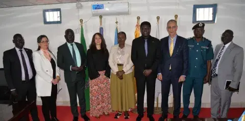 منصوري تجري بجوبا محادثات ثنائية مع كل من وزير الخارجية والتعاون  الدولي ووزيرة الداخلية لجنوب السودان منصوري تجري بجوبا محادثات ثنائية مع كل من وزير الخارجية والتعاون  الدولي ووزيرة الداخلية لجنوب السودان