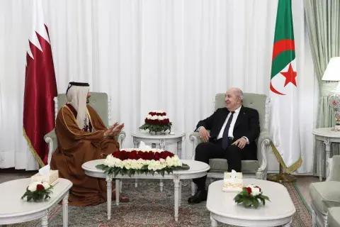 رئيس الجمهورية يستقبل الممثل الشخصي لأمير دولة قطر