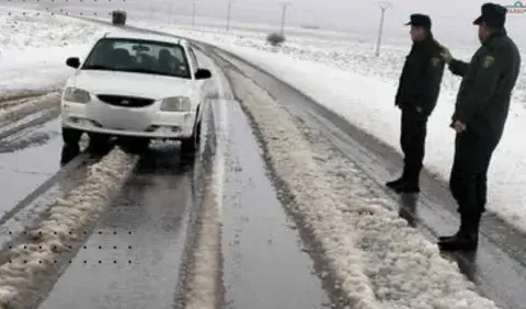 النعامة: تساقط أولى الثلوج لموسم الشتاء