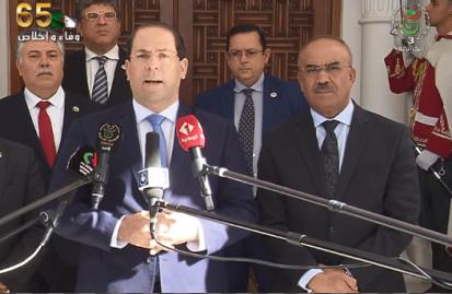 صورة رئيس الحكومة التونسية يشرع في زيارة إلى الجزائر