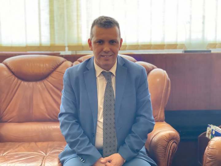 صورة تنصيب السيد أحمد بن صبان مديرا عاما جديدا للتلفزيون الجزائري