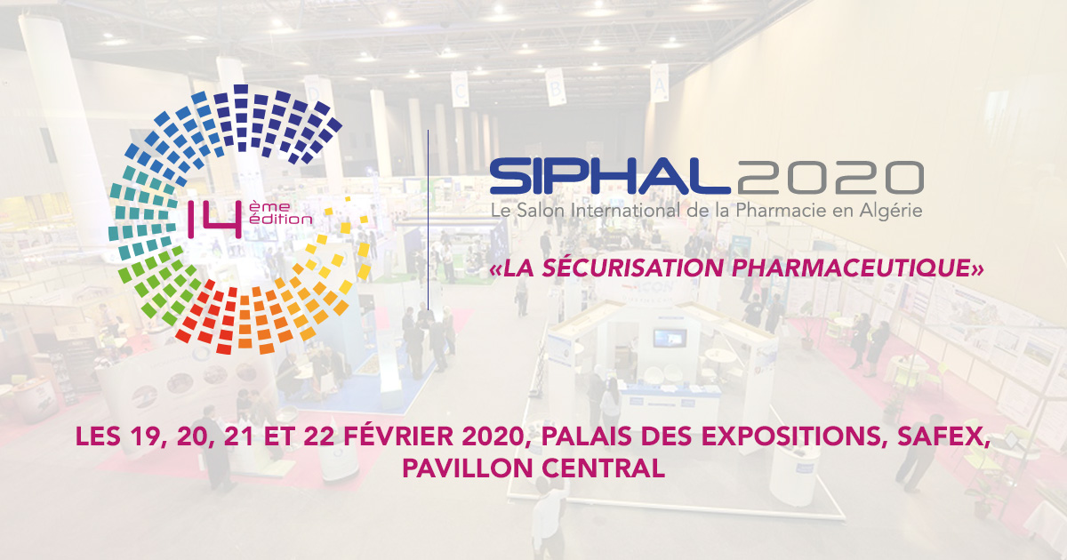 Photo de SIPHAL 2020 :14ème édition du salon international de Industrie pharmaceutique