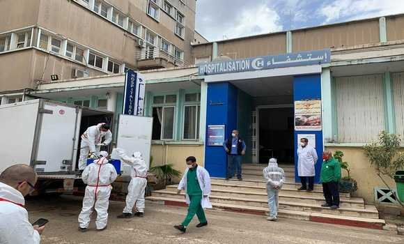 Photo de Covid-19: distribution d’équipements de protection à nombre d’hôpitaux