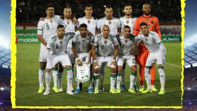 صورة لاعبو الخضر يهنئون الشعب الجزائري بعيد الفطر المبارك