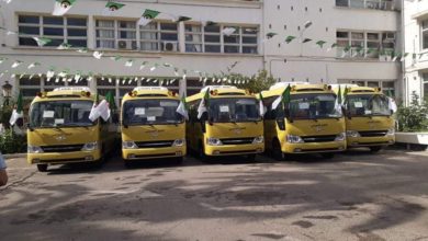 صورة توزيع 18 حافلة للنقل المدرسي لفائدة 11 بلدية بعنابة