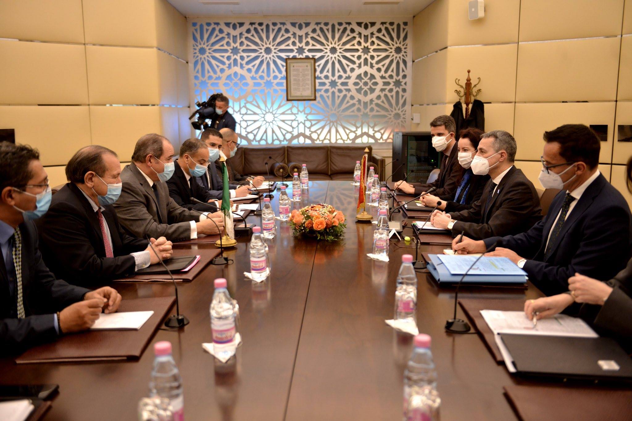 Image result for Ignazio Cassis meet with Algeria prime minister