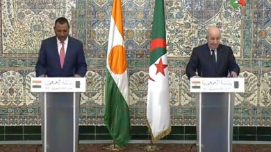 صورة الجزائر – النيجر / لقاء صحفي مشترك