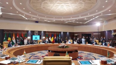 صورة الاجتماع الوزاري لدول الجوار الليبي : المشاركون يحددون الأوليات