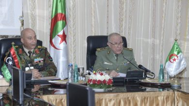 صورة الفريق شنقريحة يستقبل رئيس هيئة الأركان لحكومة الوحدة الوطنية الليبية