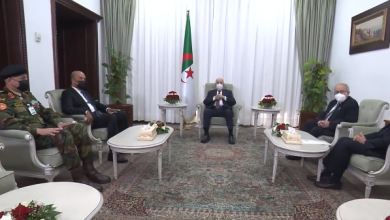 صورة رئيس الجمهورية يستقبل نائب رئيس المجلس الرئاسي الليبي