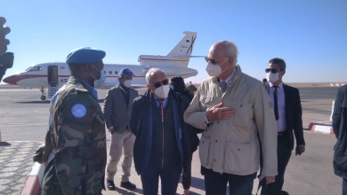 Photo of UN Envoy De Mistura arrives to Sahrawi refugee camps