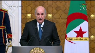 صورة رئيس الجمهورية يؤكد سعيه إلى توفير أرضية لعمل عربي مشترك بروح جديدة