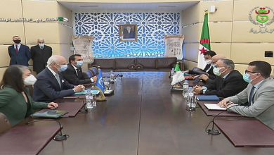 Photo of بلاني يتحادث مع المبعوث الشخصي للأمين العام الأممي المكلف بملف الصحراء الغربية