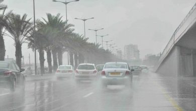 صورة أمطار رعدية على عدة ولايات بوسط وشرق البلاد ابتداء من ظهيرة اليوم الثلاثاء