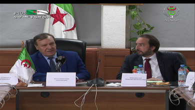 صورة التلفزيون الجزائري يوقع إتفاقية شراكة مع مجلس تجديد الإقتصاد الوطني