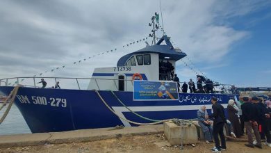 صورة بومرداس: دخول أول سفينتي صيد في أعالي البحار من صنع جزائري حيز الخدمة