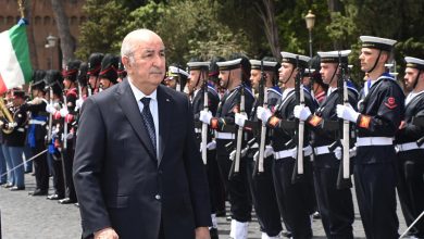 صورة رئيس الجمهورية يحل بنابولي في إطار زيارته إلى إيطاليا