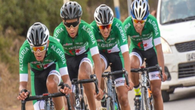 Photo de Cyclisme/Jeux méditerranéens (préparation) : les Algériens en stage à Mons en Belgique (FAC)