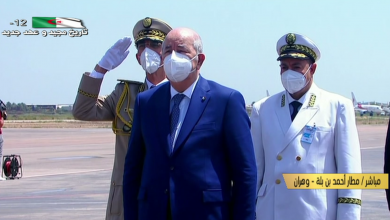 صورة رئيس الجمهورية يشرع في زيارة عمل وتفقد لولاية وهران