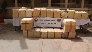 Photo of Ministry of Defense: An attempt to smuggle in more than 11 quintals of processed cannabis across border with Morocco thwarted