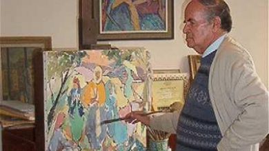 Photo of Dean of Algerian plastic artists, Bachir Yelles passes away