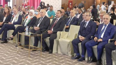 صورة وهران : إفتتاح أشغال المؤتمر الثالث للاتحاد العربي للنقابات
