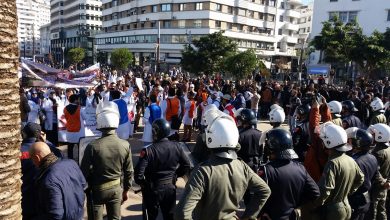 صورة المغرب: مسيرة احتجاجية عارمة بالرباط تنديدا بتفاقم غلاء الأسعار و قمع الحريات