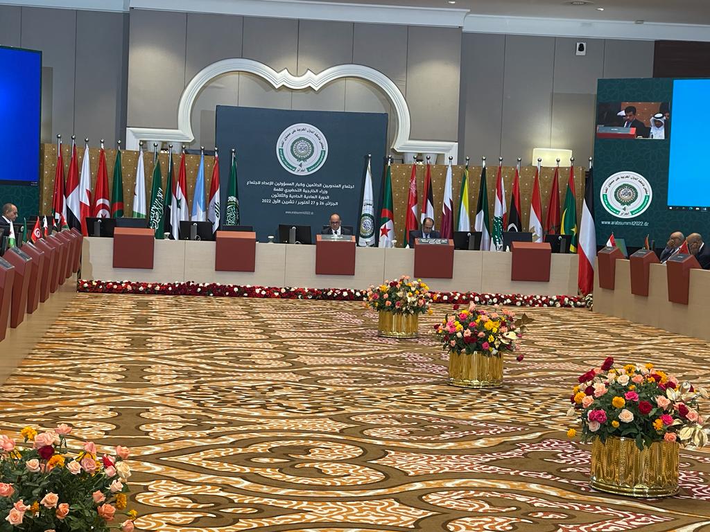 القمة العربية بالجزائر :تواصل أشغال اجتماع المندوبين الدائمين وكبار المسؤولين في جلسات مغلقة