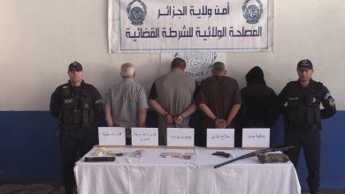 Photo de Sûreté d’Alger: arrestation d’une bande de malfaiteurs spécialisée dans le vol à main armée