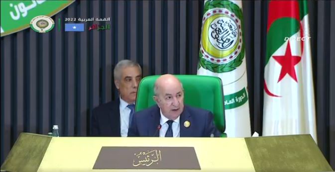 Sommet arabe d'Alger : levée de la séance d'ouverture