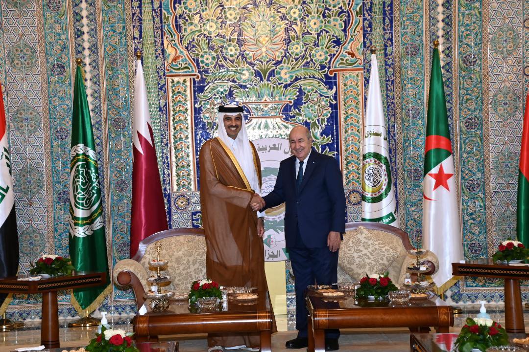 L'Emir de l'Etat du Qatar félicite le Président de la République pour la réussite du Sommet arabe