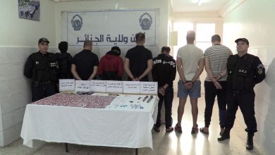 صورة أمن باب الوادي: تفكيك شبكات إجرامية وحجز مخدرات وأسلحة بيضاء