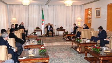 Photo of President of the Republic receives heads of delegations participating in the international forum on citizen’s right to access constitutional judiciary