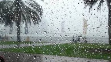 صورة أمطار غزيرة اليوم الجمعة بوسط البلاد وشرقها