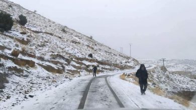 Photo de Chutes de neige: routes coupées et difficiles d’accès dans plusieurs wilayas