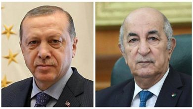 Photo of The President of the Republic, Mr. Abdelmadjid Tebboune, extends condolences to the Turkish president