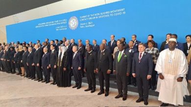 Photo of Opening of the Summit-level Meeting of Non-Aligned Movement Contact Group