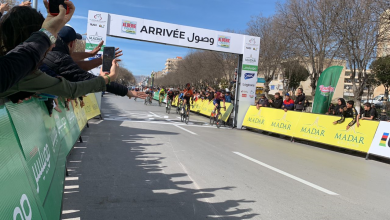 Photo de Cyclisme/TAC-2023 : 5eme étape: victoire de Luuk Schuurmans, l’Algérien Cheblaoui deuxième