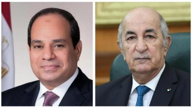 Photo of Ramadan: President Tebboune exchanges greetings with Egyptian counterpart
