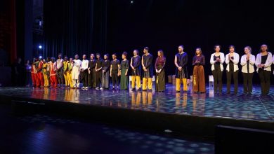 صورة افتتاح المهرجان الدولي الـ 11 للرقص المعاصر بالجزائر العاصمة