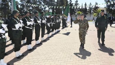 صورة الفريق أول السعيد شنڨريحة، رئيس أركان الجيش الوطني الشعبي، في زيارة عمل وتفتيش إلى قيادة الدرك الوطني