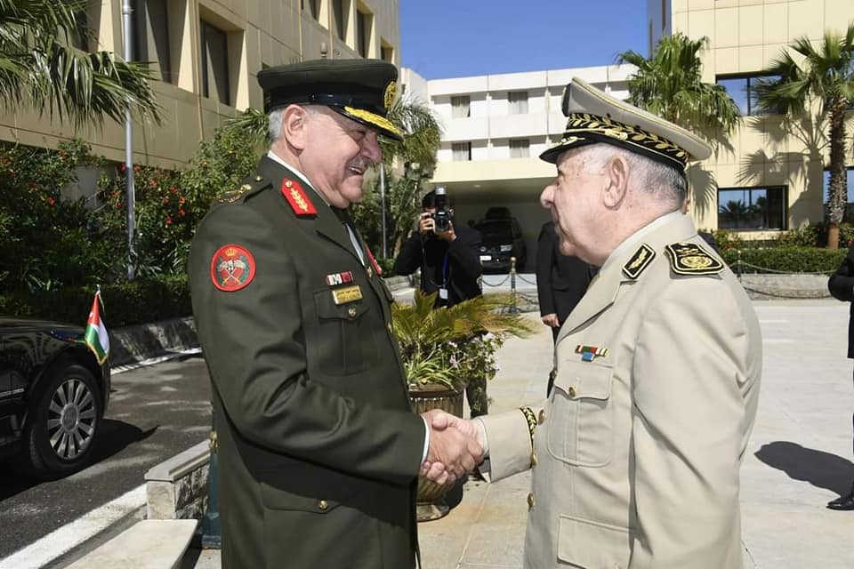 Le Général d'Armée Chanegriha reçoit le Chef d'Etat-major conjoint des Forces armées jordaniennes