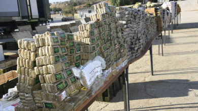 Photo de Destruction de plus 02 tonnes de drogues qui ont été saisies précédemment à travers le territoire national