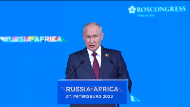 صورة بوتين: قمة روسيا-إفريقيا ستمكن من إطلاق مشاريع شراكة في مجالات واسعة في القارة