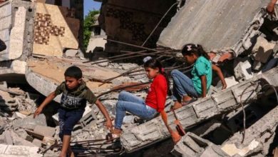 صورة اليونيسف تؤكد أنه لا وجود لمكان آمن للأطفال في غزة
