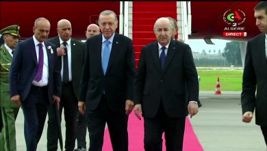 صورة الرئيس التركي يشرع في زيارة رسمية إلى الجزائر