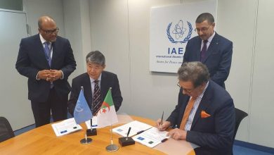 صورة التوقيع على البرنامج الإطاري الوطني للتعاون بين الجزائر والوكالة الدولية للطاقة الذرية للفترة 2024-2029